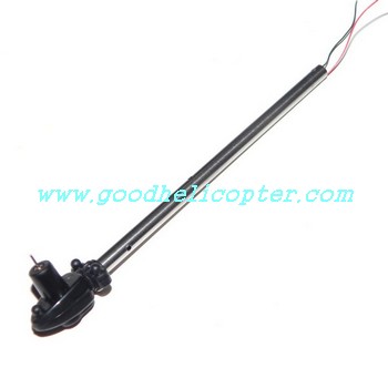 dfd-f102 helicopter parts tail big boom + tail motor + tail motor deck - Click Image to Close